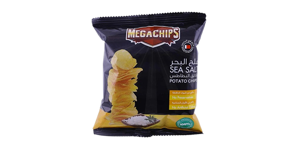 MEGA CHIPS SEA SALT 13G