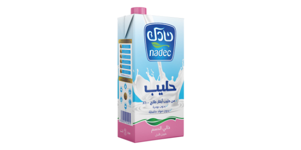 NADEC LONG LIFE SKIMMED MILK 1L