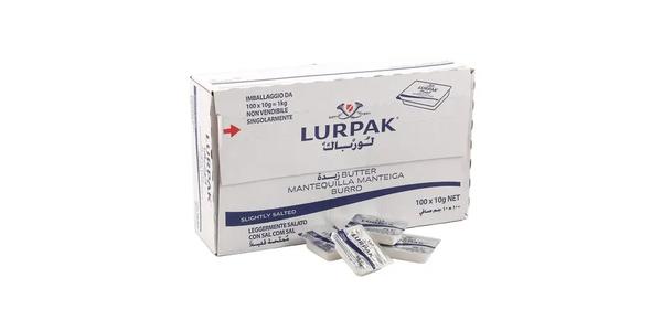 LURPAK SALTED BUTTER MINI CUP 100X10G