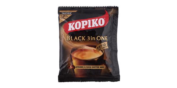 KOPIKO BLACK 3IN1 INSTANT COFFEE 25G