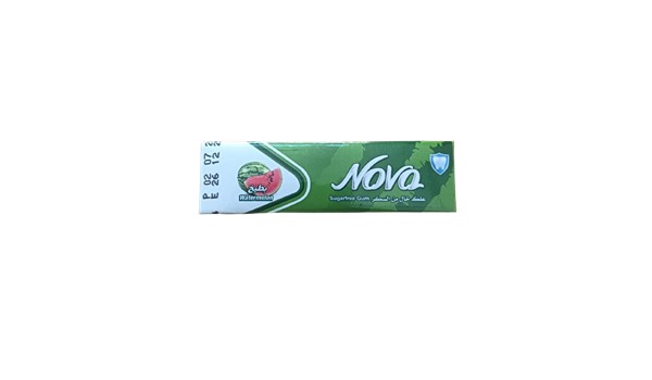 BATOOK NOVA CHEWING GUM WTERMELON 5'S