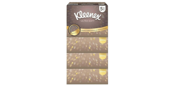 KLEENEX FACIAL TISSUE ULTRA SOFT 5X96COUNTS