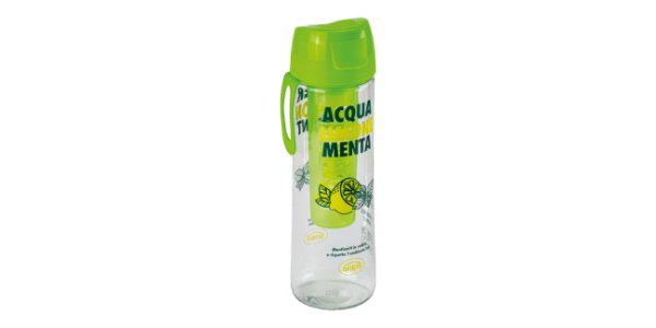 SNIPS TRITAN MINT LEMON WATER BOTTLE 0.75L