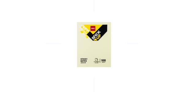 DELI STICKY NOTES 3"X4"YLLOW A00453 1/EA