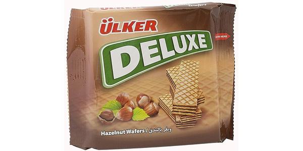ULKER DELUXE WAFERS HAZELNUT 40G