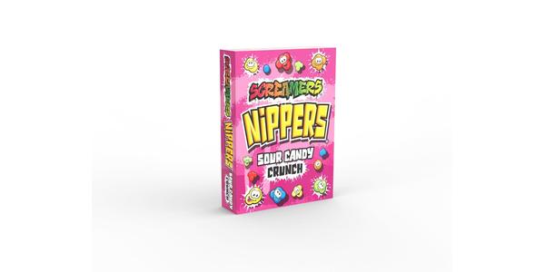 ZED SCREAMERS NIPPERS CRUNCH SOUR CANDY MINI BOX 30G