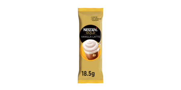 NESCAFE GOLD VANILLA LATTE 18.5G