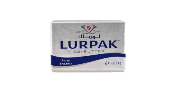 LURPAK SALTED BUTTER 200G