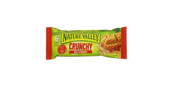 NATURE VALLEY CRUNCHY OATS & BERRIES BARS 42G