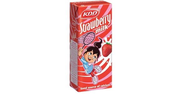KDD STRAWBERRY MILK 180ML