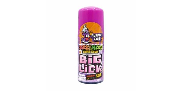 ZED CANDY SCREAMRS BIG LICK PURPLE RAZZ 60ML