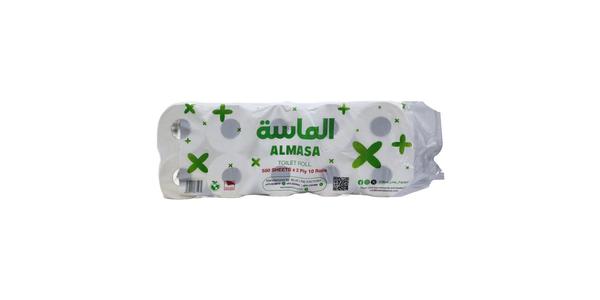 ALMASA TOILET ROLLS 2PLY 6/10/10'S