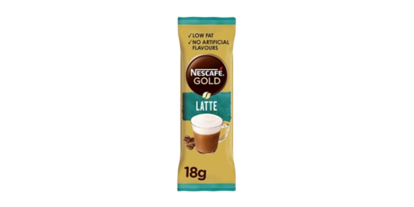 NESCAFE GOLD UNSWEETENED LATTE 18G