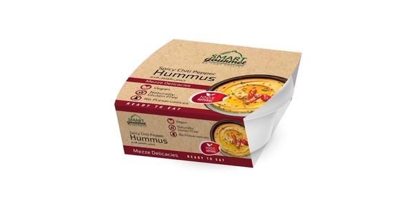 S.GOURMET HUMMUS HOT RED CHILLI 18/225G