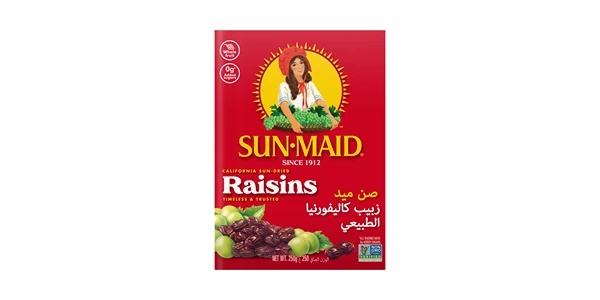 SUNMAID RAISINS BOX 250G