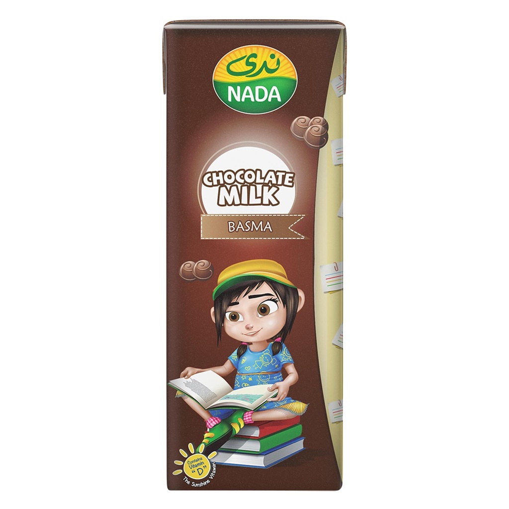 NADA BASMA LONG LIFE CHOCOLATE MILK 200 ML