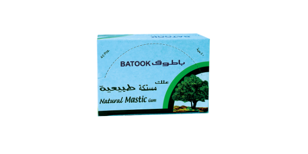BATOOK BATOOK NATURAL MASTIC GUM 35 PCS