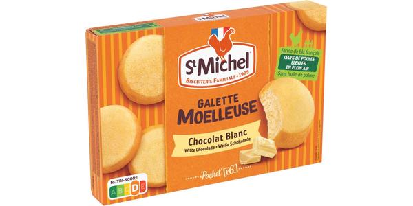 ST. MICHEL SOFT GLETTE WHITE CHOCOLATE 180G