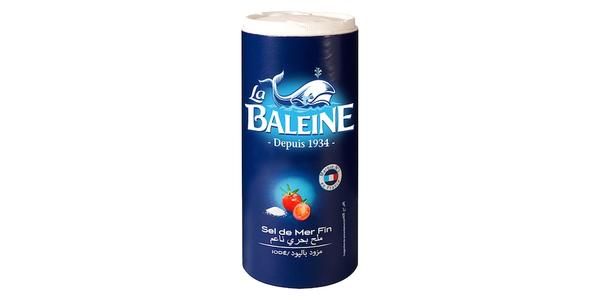 LA BALEINE FINE SEA SALT IODISED 600G