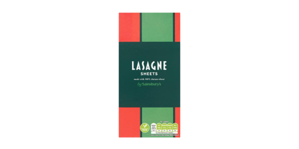SAINSBURY'S LASAGNE SHEETS 500G