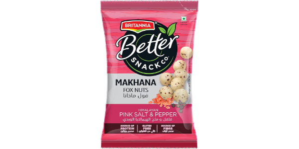 BRITANNIA MAKHANA SALT N PEPPER 24/25G