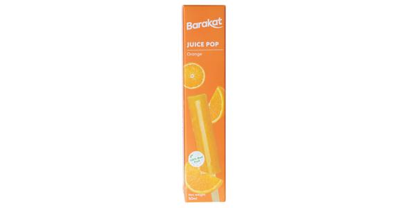 BARAKAT ORANGE JUICE POPS 12/50ML