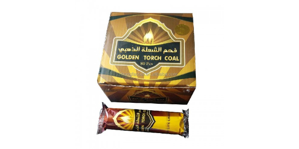CHARCOAL GOLDEN TORCH 24/80'S