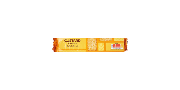 SAINSBURY'S CUSTARD CREAMS 200G