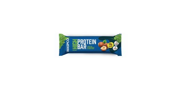 WASPCO HAZELNUT PROTEIN BAR 50G