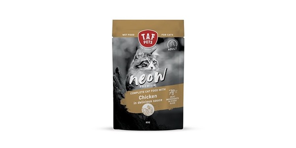 TAF NEOW PREMIUM CAT FOOD CHICKEN 80G