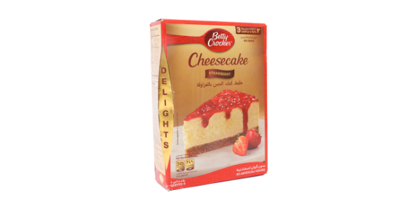 BETTY CROCKER CHEESE CAKE 3 IN 1 STRAWBERRY 360G