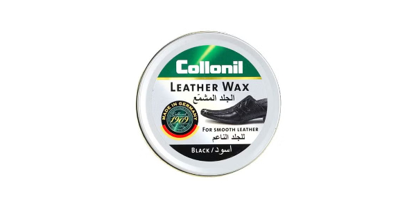 COLLONIL LEATHER WAX TIN BLACK 50ML