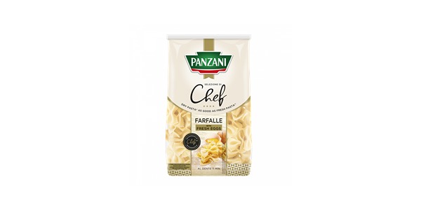 PANZANI PASTA FRESH  EGGS FARFALLE 400G