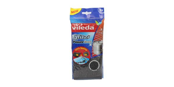 VILEDA GLITZI POWER INOX 2PCS