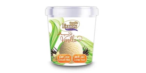 FABION VANILLA SUGER FREE & LOWFAT 125ML