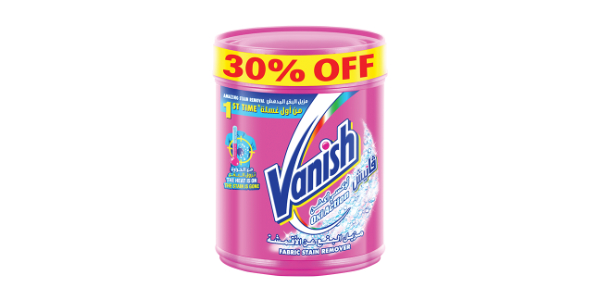 VANISH PINK POWDER STAIN REMOVER 1KG