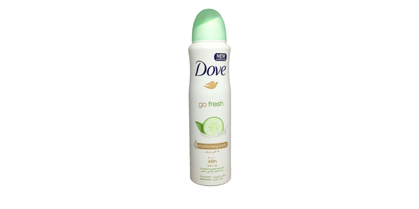 DOVE DEO AEROSOLE CUCUMBER GREEN TEA 150ML