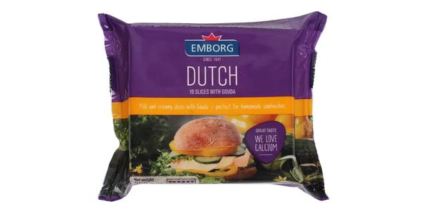 EMBORG EMBORG DUTCH GOUDA SLICED 200G