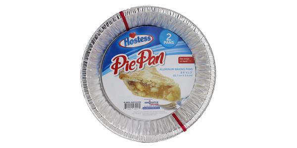 HOSTESS ALUMINUM 2P LARGE PIE PANS