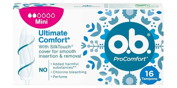 O.B. TAMPONS - COMFORT MINI 16S