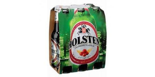 HOLSTEN MALT DRINK CRANBERRY FLAVOUR 6X330 ML