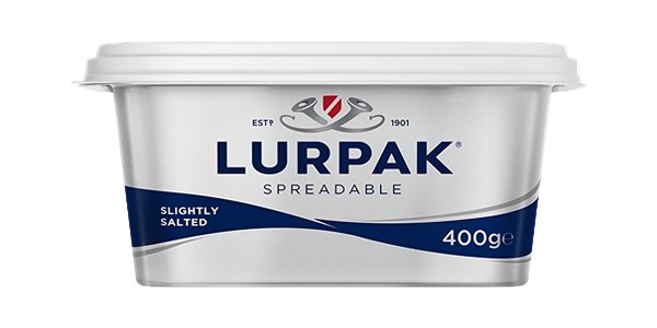 LURPAK SOFT SALTED SPREADABLE BUTTER 400G