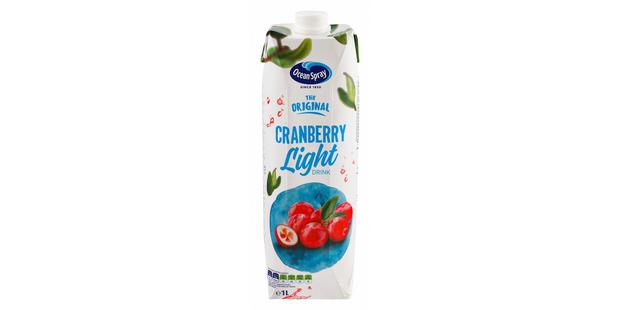 OCEAN SPRAY CRANBERRY LIGHT JUICE DRINK, 1L