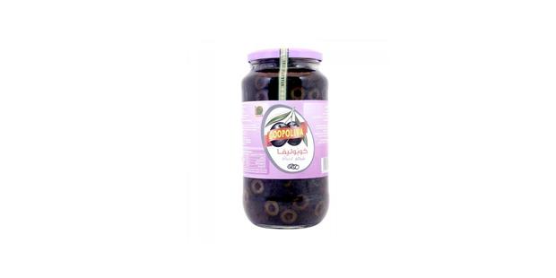 COOPOLIVA BLACK OLIVES SLICED 510 GM