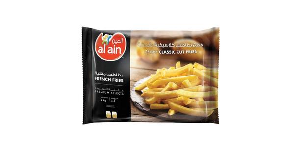 AL AIN FROZEN CRISPY CLASSIC CUT FRIES, 2KG