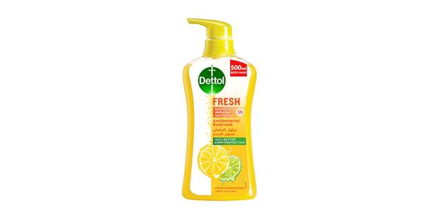 DETTOL FRESH CITRUS & ORANGE BLOSSOM SHOWER GEL & BODYWASH, 500ML