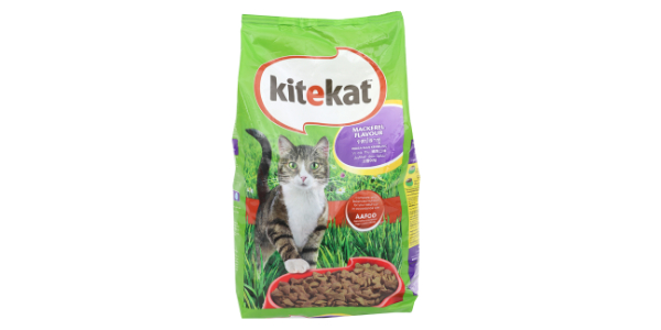 KITEKAT ADULT MACKEREL CAT DRY FOOD, 1.4KG