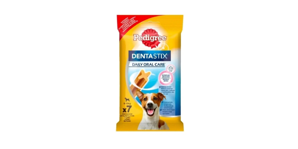 PEDIGREE DENTASTIX SMALL BREED DOG TREATS, 7 PIECES 110G