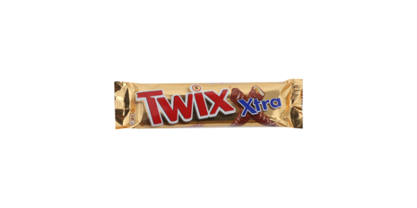 TWIX TWIN EXTRA CHOCOLATE BAR, 75G