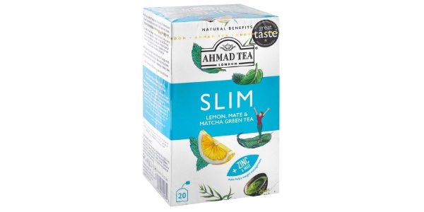 AHMAD TEA ALUMINIUM TEA BAG SLIM 20BAGS